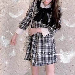 Summer Joy [Mid Season SALE] On The Other Side Of The Moon Gingham Dress New Arrivals