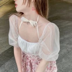 Arilf Y2K Floral Mini Dress Set