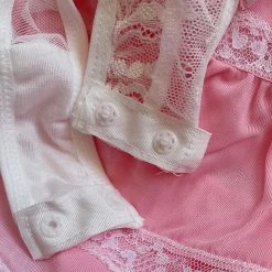 [Basic] Rosey Sweetheart Lace Bodysuit