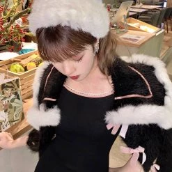 Peach Brownie Dress Coat Set By Designer Arilf