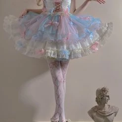 Peiliee Shop [Arilf Anniversary Special] Swan Lake Lolita Dress New Arrivals