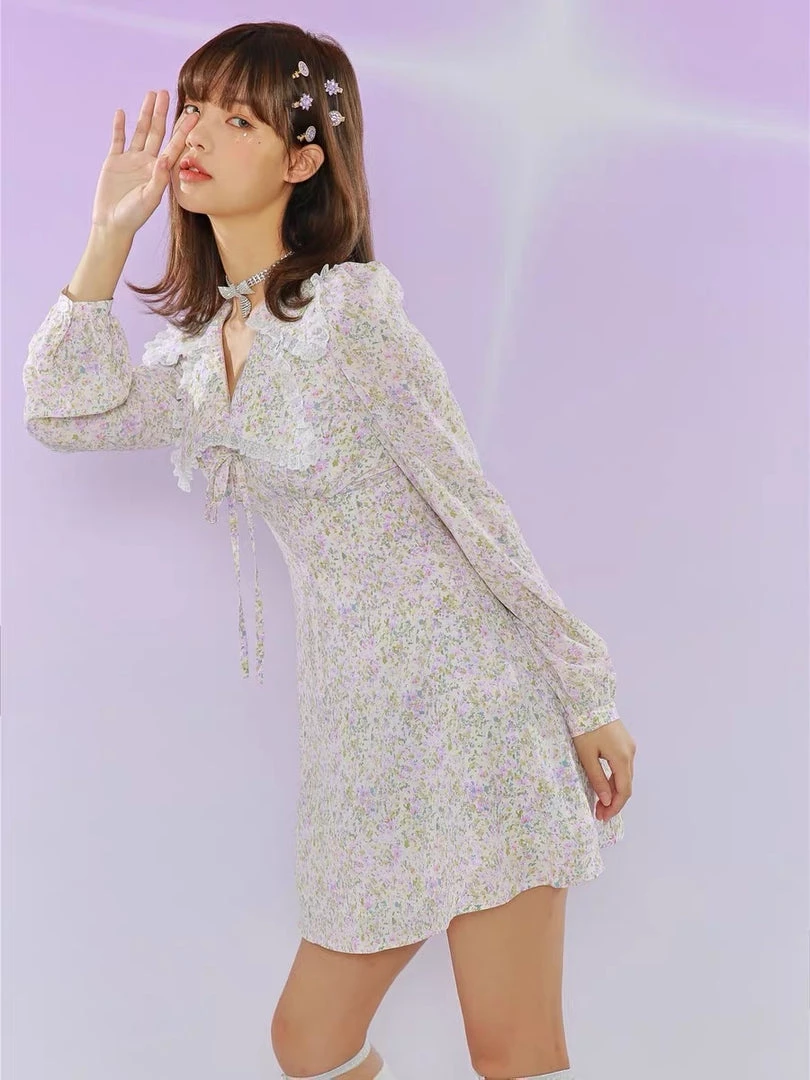 By The Lake Floral Mini Dress (Brand Mummy Cat) New Arrivals 5 By The Lake Floral Mini Dress (Brand Mummy Cat) New Arrivals