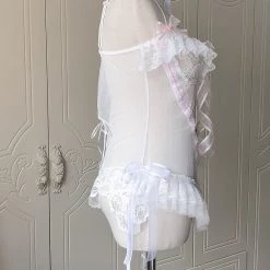 [Handmade Lingeries] Dream In Swan Feather Body Lingerie New Arrivals
