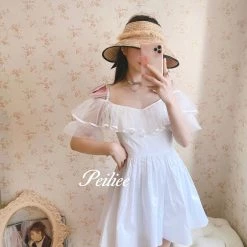 One To Land [Premium Selected] Moonlight Memory Mini Dress