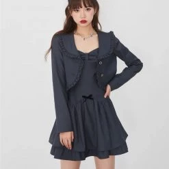 Mummy Cat La Lisa Dress Suit Set