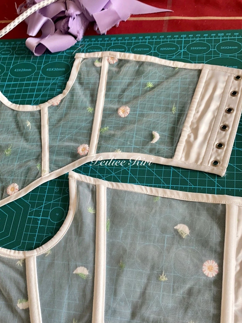 Ricchie New Arrivals Daisy Dream Handmade Underbust Corset 11 Ricchie New Arrivals Daisy Dream Handmade Underbust Corset