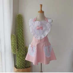 Peiliee Shop New Arrivals [2 Weeks Hand Sewing Time! ]Dolly Heart Apron