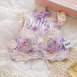 Miss KIKI [Product Photo] Mermaid Story Soft Bra Set New Arrivals