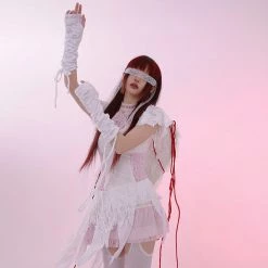 Summer 2022 [Evil Tooth] Raguel - The Redemption Angel Mini Dress