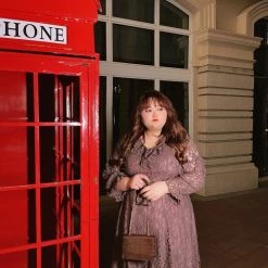 DAJUN [Curve Beauty] Roma Holidays Lace Vintage Dress New Arrivals