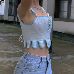 Ricchie New Arrivals [Handmade] Snow Angel Corset