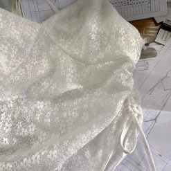 New Arrivals [Premium Selected] Time Will Tell Lace Floral Crop Top