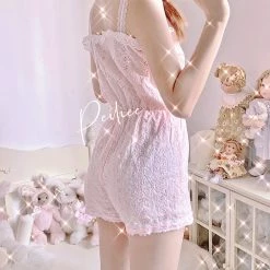 Peiliee Shop New Arrivals [Mid Season Sale] Sweetness Baby Doll Bodysuit Lingerie Loungewear