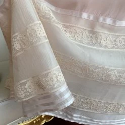 Sweet Piknis [Premium Selected] My Golden Days Vintage Antique Edwardian Soft Pink Dress Set