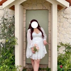 DAJUN [Curve Beauty] Spring Garden Fairy Chiffon Dress Summer 2022