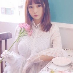 Sweet Piknis [Last Chance] Lady Nova Angelic Dream Vintage Lace Dress New Arrivals