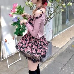 Arilf [Premium Selected] Spring Fairy Multi Color Thin Cardigan