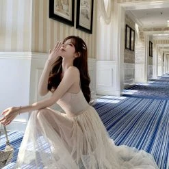 Chic Memories Moonlight Floral Midi Dress With Crystals 14 Chic Memories Moonlight Floral Midi Dress With Crystals