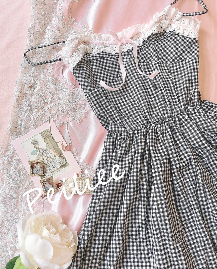 Peiliee Ballet Dream Babydoll Ballerina Gingham Dress New Arrivals 1 Peiliee Ballet Dream Babydoll Ballerina Gingham Dress New Arrivals