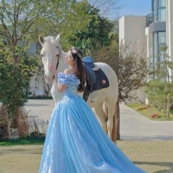 [Couture Wedding] Cinderella Dream Wedding Bridal Dress