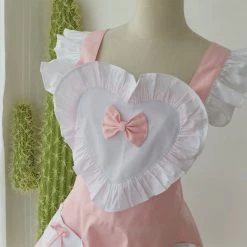 Peiliee Shop New Arrivals [2 Weeks Hand Sewing Time! ]Dolly Heart Apron