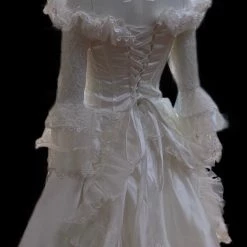 Tailor Made Wedding Dress New Arrivals [Tailor Wedding Dress] Princess Angelic Gothic Style Wedding Dress Customized Size