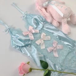 SSS [Sweden Warehouse] Dolly Macaroons Handmade Bodysuit