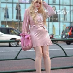 Peiliee Shop X Summer Joy New Arrivals [Mid Season SALE] Princess Angelina Velvet Dress Set