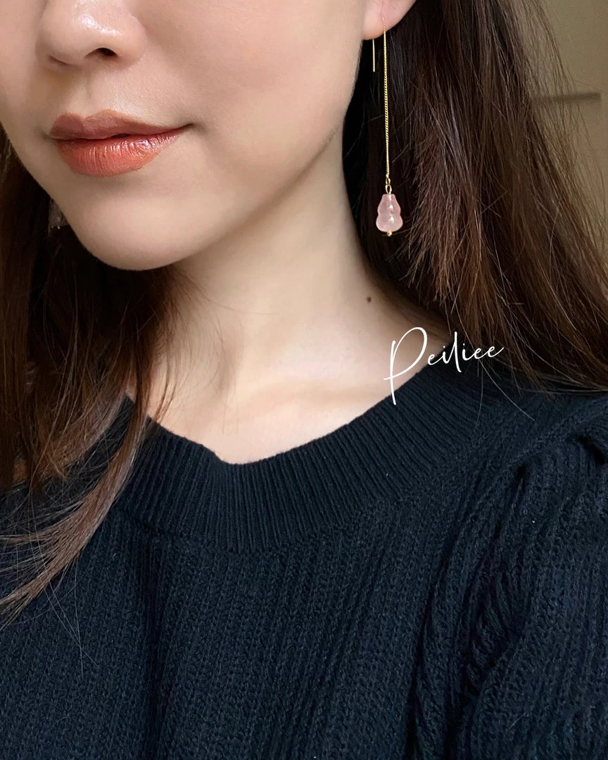 Peiliee Shop New Arrivals Wulu Lucky Gem Stone 14k Earring 1 Peiliee Shop New Arrivals Wulu Lucky Gem Stone 14k Earring