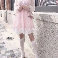 [Exclusive To PeilieeShop] Orange Blossom Gingham Dress New Arrivals