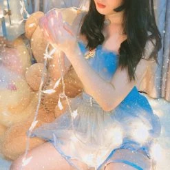 Elf In Our House New Arrivals [New Version] Fantasy Mermaid Glitter Dress