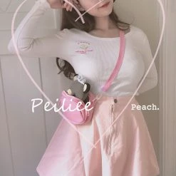 Peiliee Shop Send Me Your Love Baby Cotton Blouse Last Chance