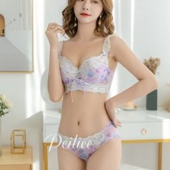 Miss KIKI (Curve Size Included) Mermaid Story Soft Bra Set [Premium Selected Japanese Brand]
