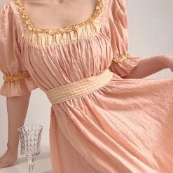 Summer 2022 Flowers And Songs Vintage Inspired Dress