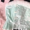 Japanese Lingere [Mid Season SALE] Mint To Be Snow Angel Bralette Set New Arrivals