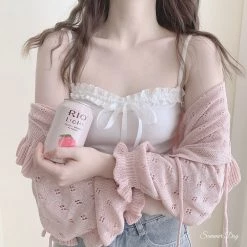 RIBERRY [Basic] Set Yourself Free Vest Top New Arrivals