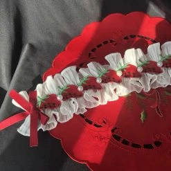 Peiliee Shop New Arrivals Handmade Strawberry Lolita Fashion Hairband