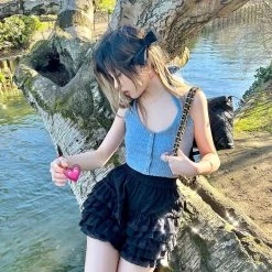 [Arilf] Moon River Knitwear Top Summer 2022