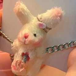 YOKO New Arrivals Bad Lil Bunny Doll Hairpin / Necklace