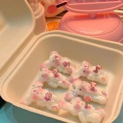 YOKO New Arrivals Bad Lil Bunny Doll Hairpin / Necklace