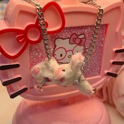 YOKO New Arrivals Bad Lil Bunny Doll Hairpin / Necklace