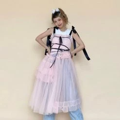 [August Unicorn] Sakura Garden Handmade Dress New Arrivals