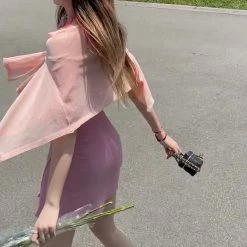 Arilf New Arrivals Barbie Girlfriend Bodycon Mini Dress