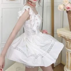 Peiliee Shop X Summer Joy [Exclusive To PeilieeShop] Angel Doll Cotton Dress