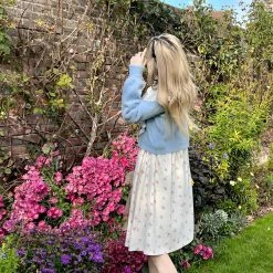 [Arilf] Winter In Paris Garden Floral Dress New Arrivals