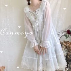 Canmi New Arrivals [Mid Season Sale] Spring Dancing Fairy Cardigan