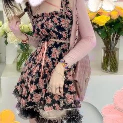 [Premium Selected] Rozen Maiden Floral Set Mini Dress (designer Arilf) New Arrivals