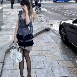 Peiliee Shop [Sweden Warehouse] Moonlight Melody Corset With Bones Last Chance