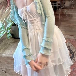 Arilf New Arrivals Minty Cloud Mini Dress Set