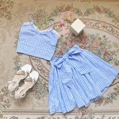 New Arrivals [Customized] Berry Dreams Gingham Set